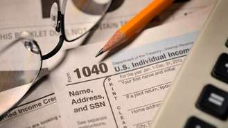 Filling Out Tax Form