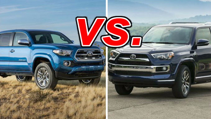 Toyota Tacoma vs. Toyota 4Runner - CarsDirect