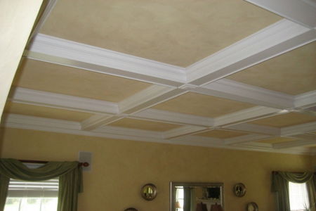 ceiling coffered framing easy ceilings doityourself bathroom foam kitchen ll need