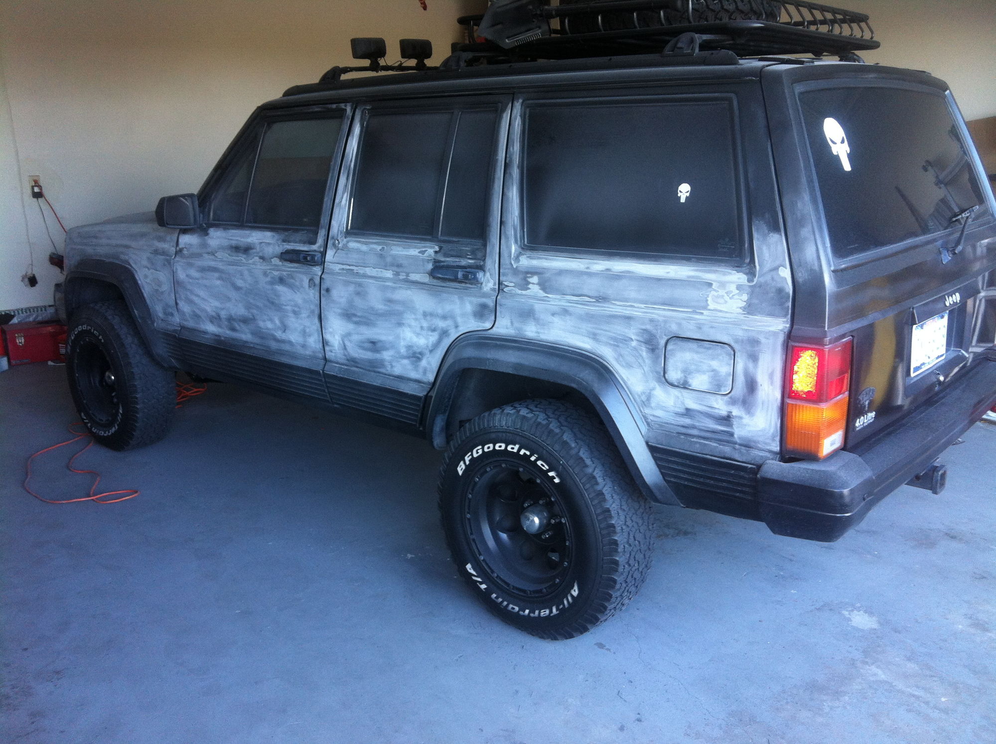 Cost of painting a jeep cherokee