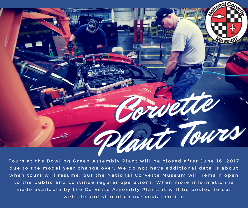 Corvette plant shutdown information