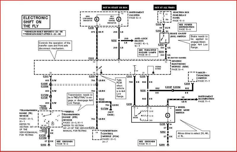 4x4 Wiring Diagram Ford F150 Forum