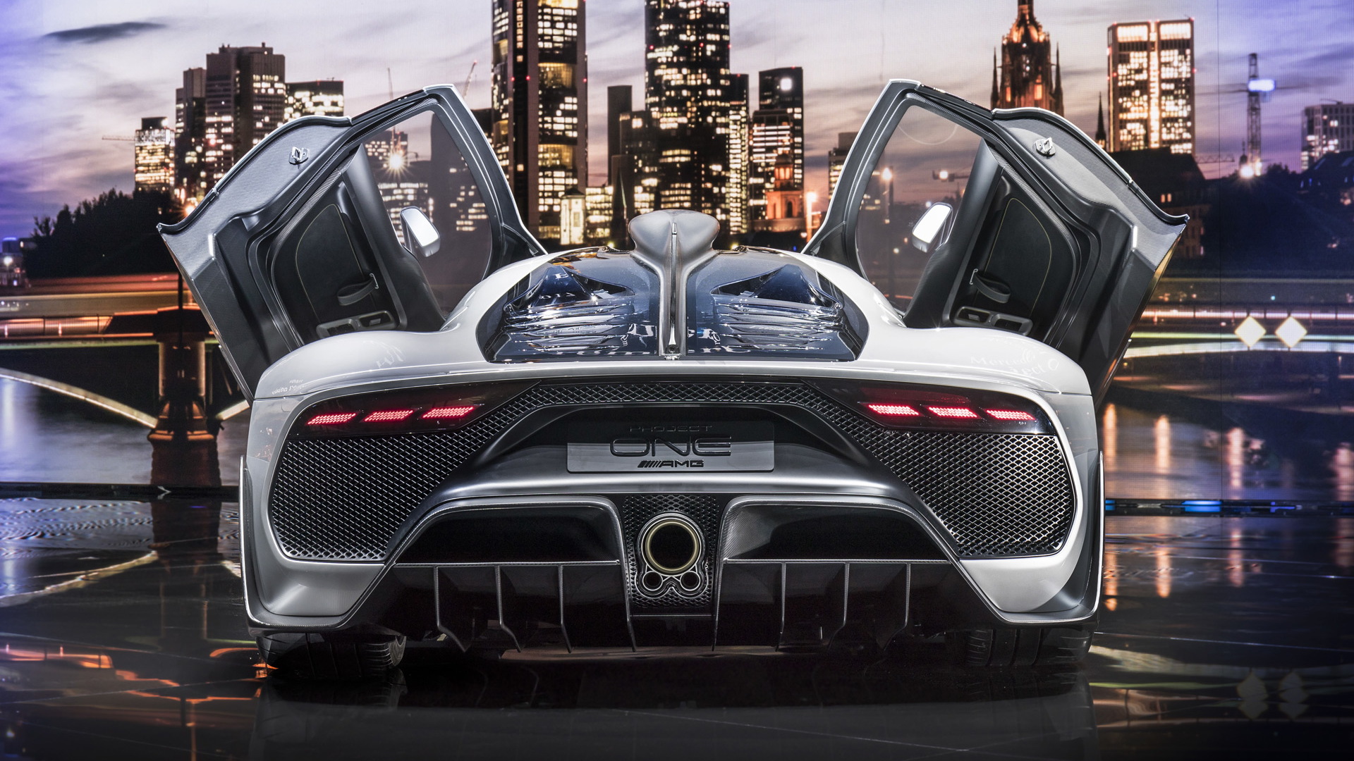 Mercedes Amg Project One Looks Insane On The Road