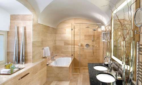 Baño de la suite Lazar Baño de la suite Lazar