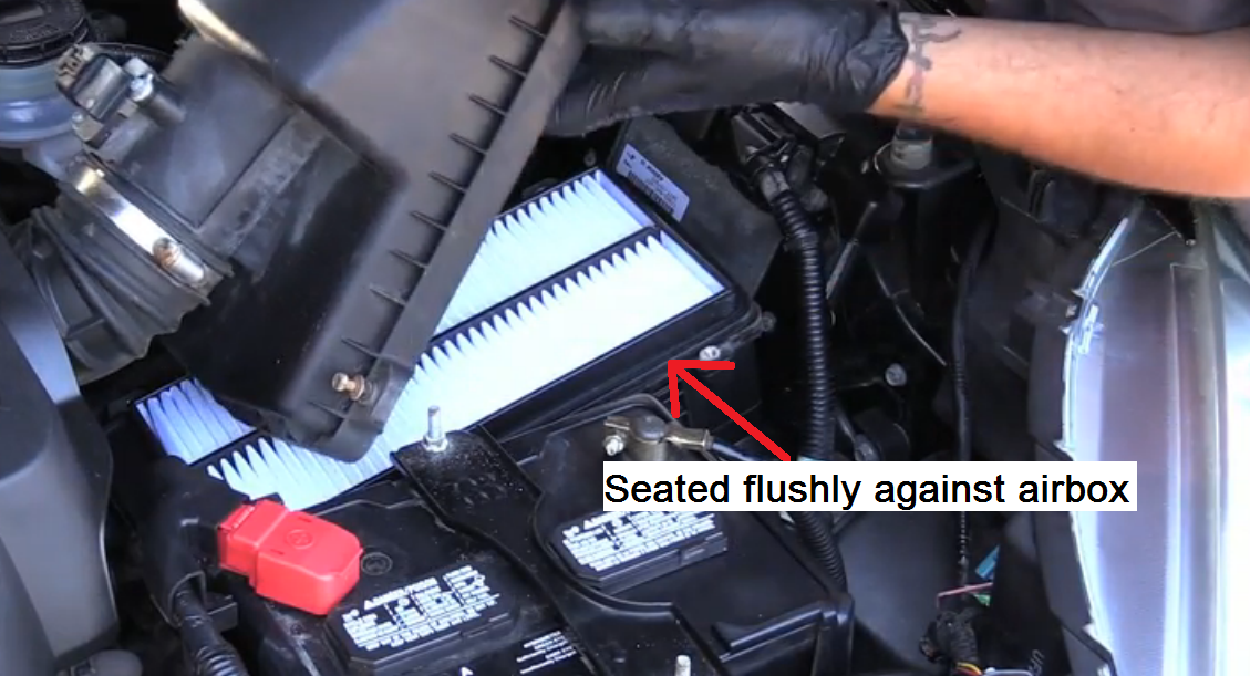 acura rdx k23 j35 j37 2007-2017 how to remove change replace air filter intake airbox