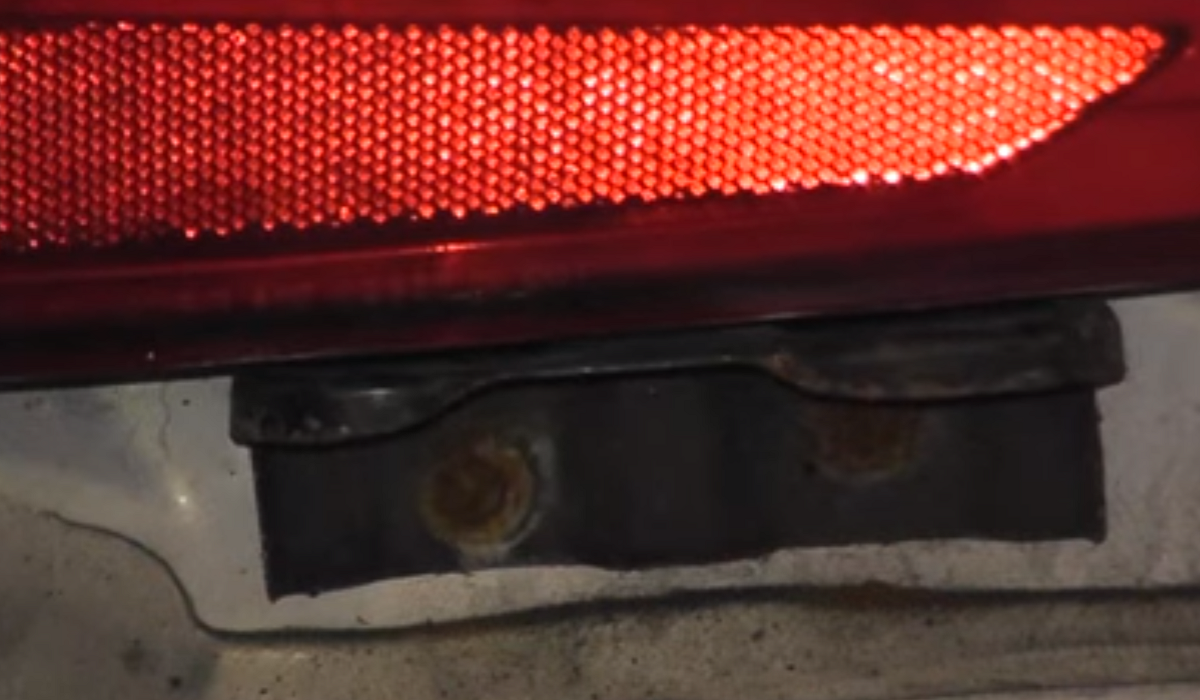acura tl how to replace remove change tail light DIY