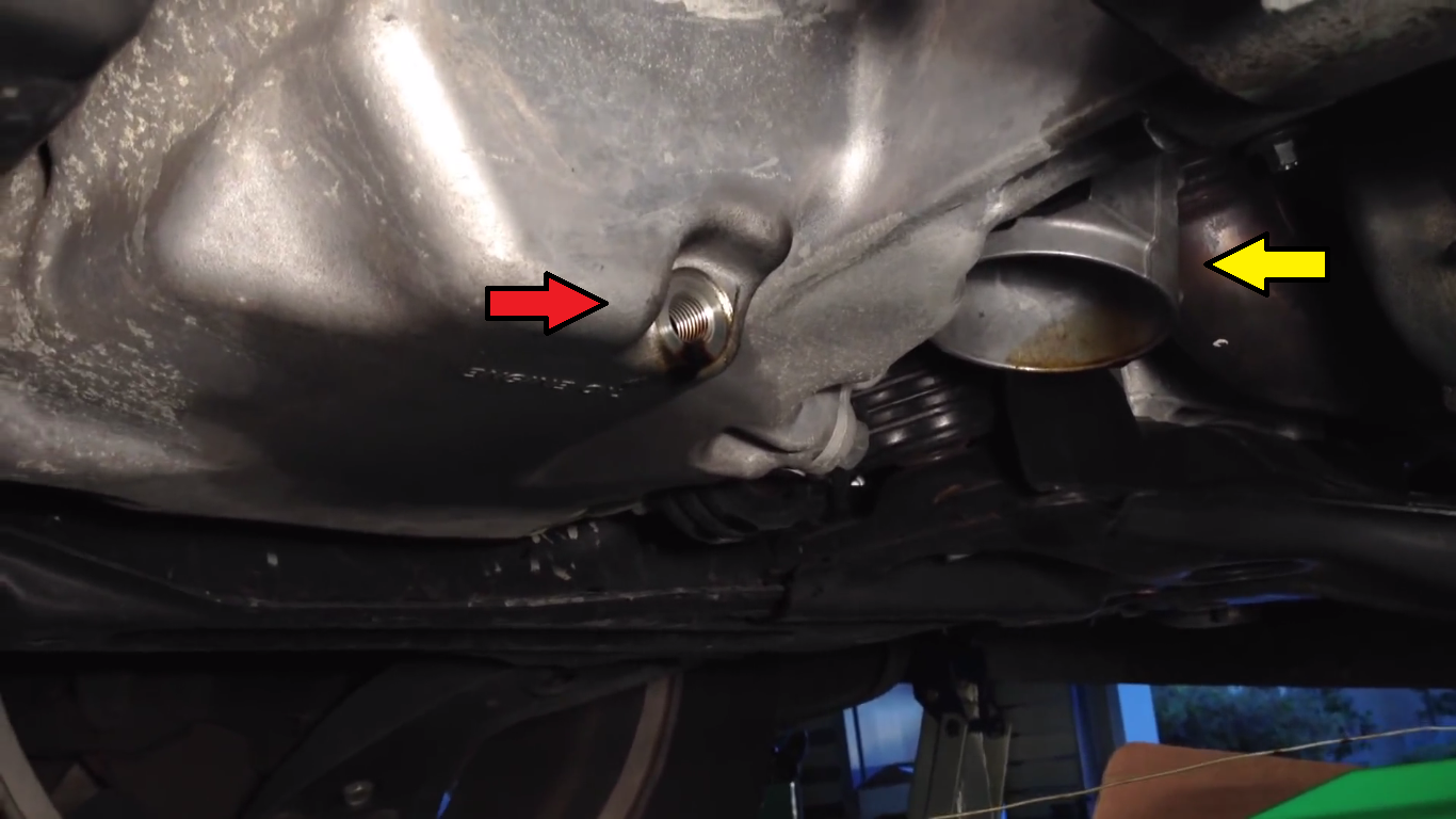 ACURA RDX MDX K23 TURBO HOW TO CHANGE REPLACE ENGINE OIL FILTER