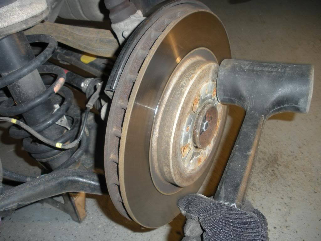audi a3 2.0t tfsi brake pad rotor caliper replace remove install how to