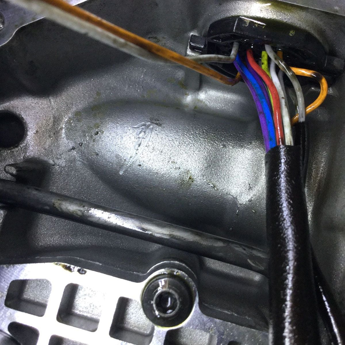 Make sure all wires attached to transmission are in good shape