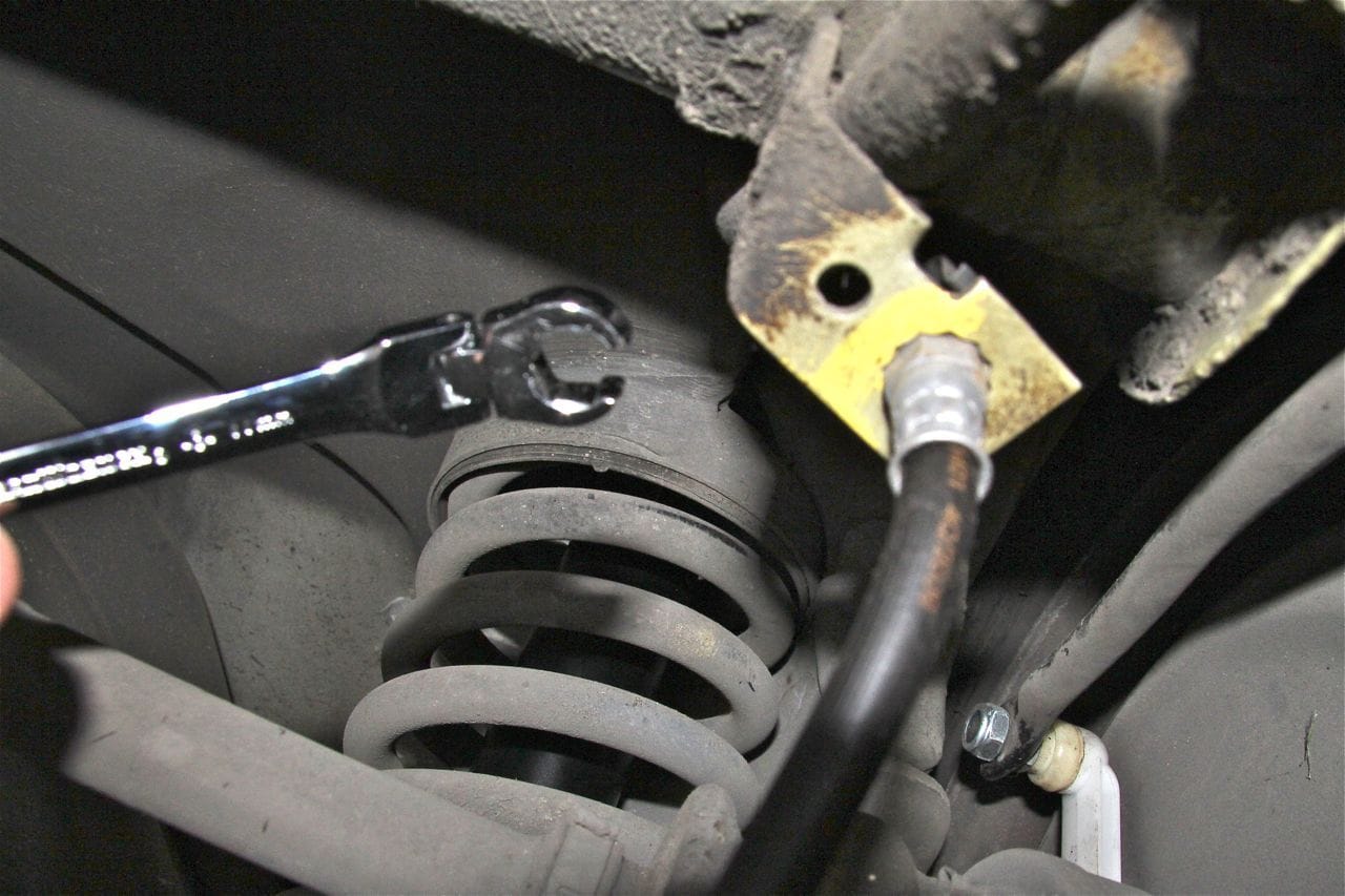AUDI A3 A4 BRAKE LINE REPLACE REMOVE CHANGE HOW TO