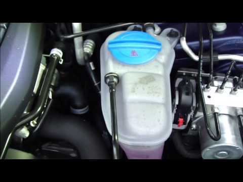 AUDI A6 C5 HOW TO REPLACE REMOVE DRAIN CHANGE COOLANT RADIATOR WATER