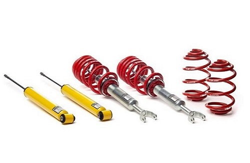 H&R coilover kit for an Audi A6