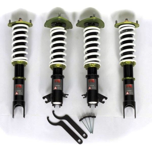 Complete lowering coilover assemblies