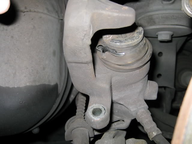 audi a3 a4 brake caliper piston stick stuck damage broken