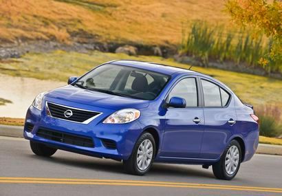 2014 Nissan Versa S 1.6L 4-door sedan