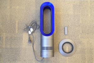 Dyson Hot + Cool laid out with parts