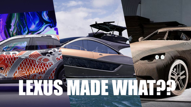Weirdest Things Lexus Has Ever Built