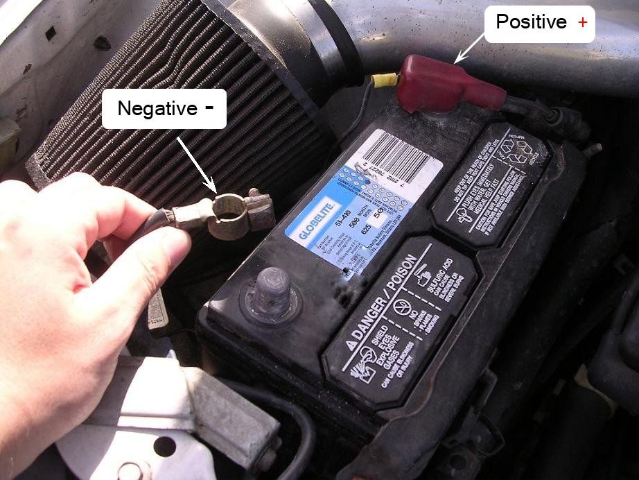 how to reset car computer by disconnecting battery