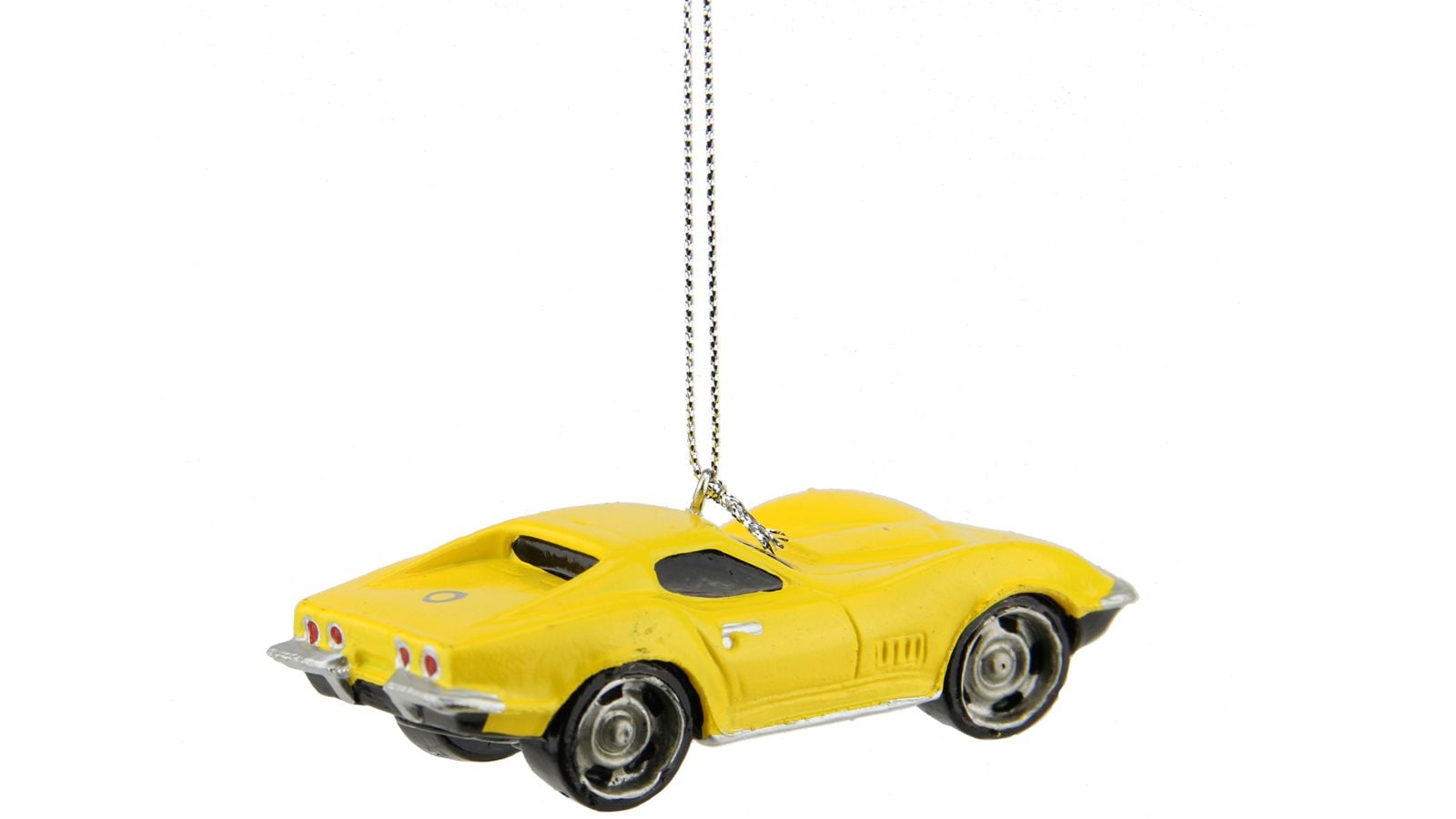 Yellow 2014 Corvette Stingray Custom Christmas Ornament 1/64 RARE Adorno Chevy