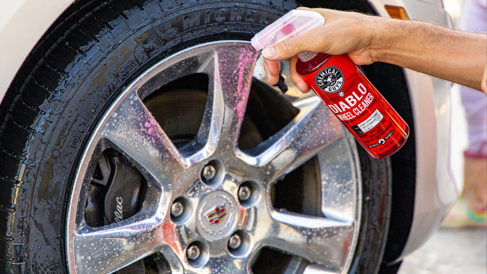 How do you clean your vehicles wheels? We clean our wheels using Diabl