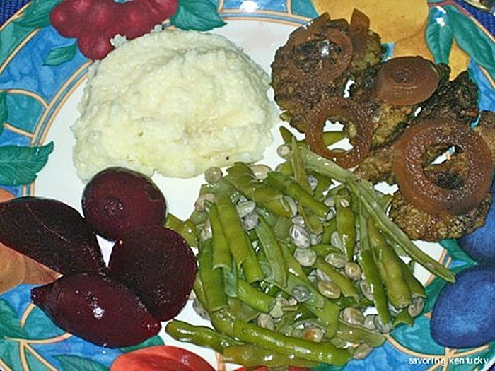 plate of Southern food