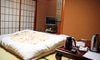 Room with futon bed