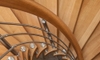 How to Repair Wooden Spiral Stairs