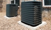 Outdoor AC units.