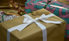Various wrapped presents and gifts
