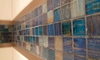 colorful glass tile backsplash