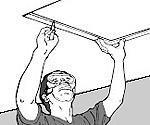 Step 6—Remove the Ceiling