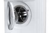 How should I design a vertical washer-dryer cabinet?