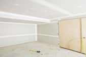 drywall in a basement