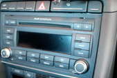 A car stereo speaker.