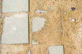 paver stones resting in sand