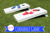 DIY an Outdoor Cornhole Game