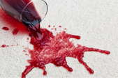wine carpet stain