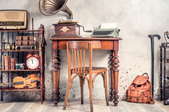 antique furniture and decor