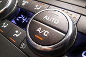 car's AC on/off button