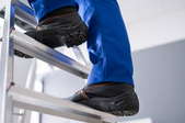 legs on a step Ladder