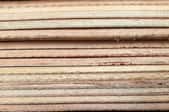 stack of hardboard plywood