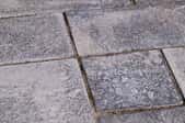 cement flagstones of different shapes