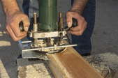 using a trim router