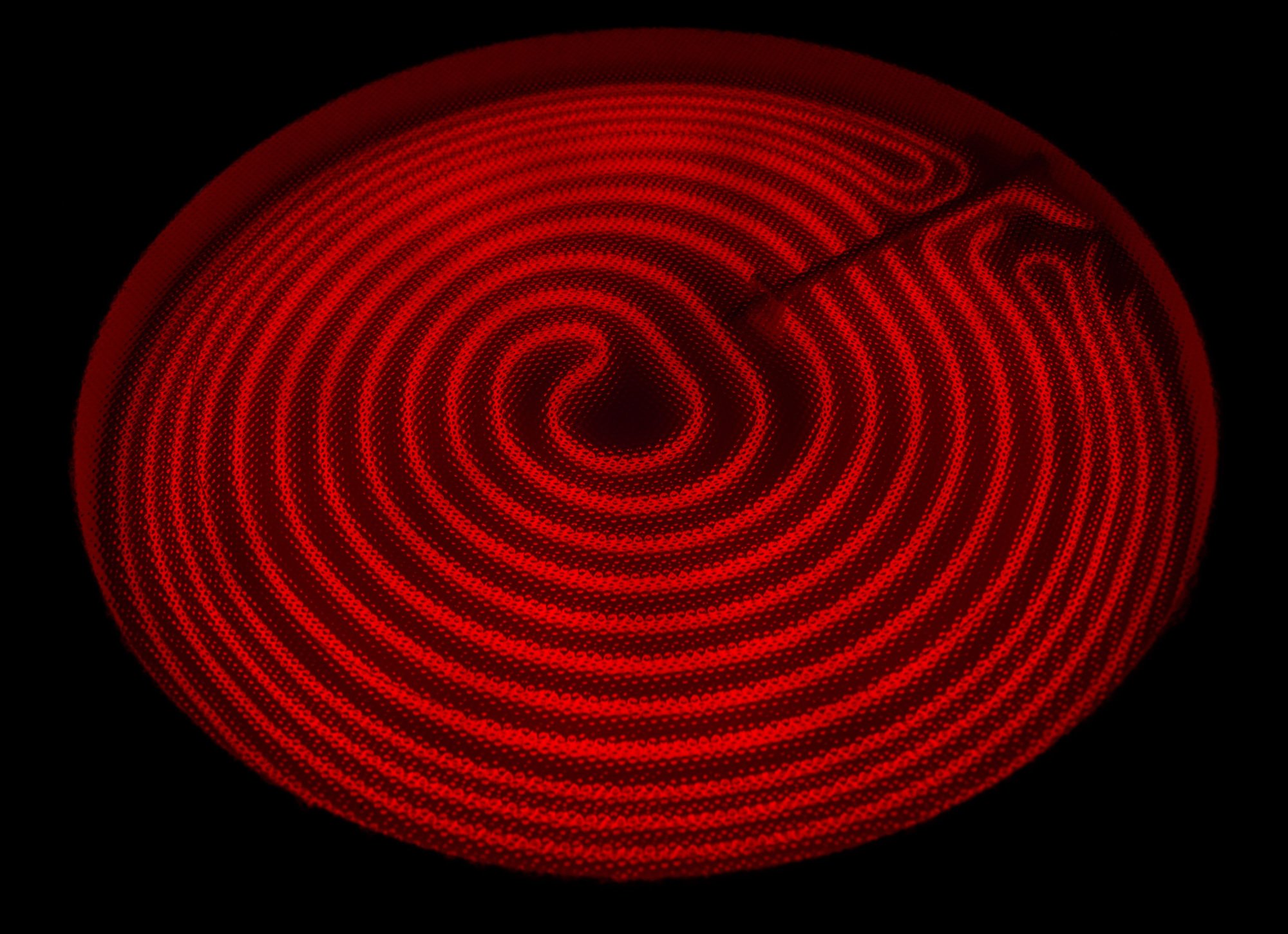 An electric cooktop.