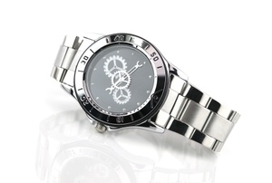 A watch on a white background.