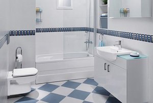 Modern designer bathroom