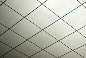 paneled drop ceiling