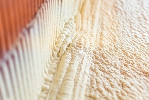 Spray foam insulation