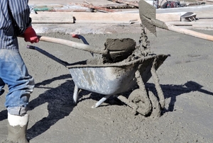 Pouring Concrete
