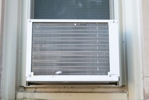 Window AC unit.